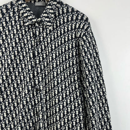 Dior Monogram Logo Knit Shirt