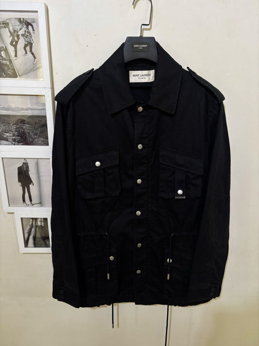Saint Laurent Black Hunting Jacket