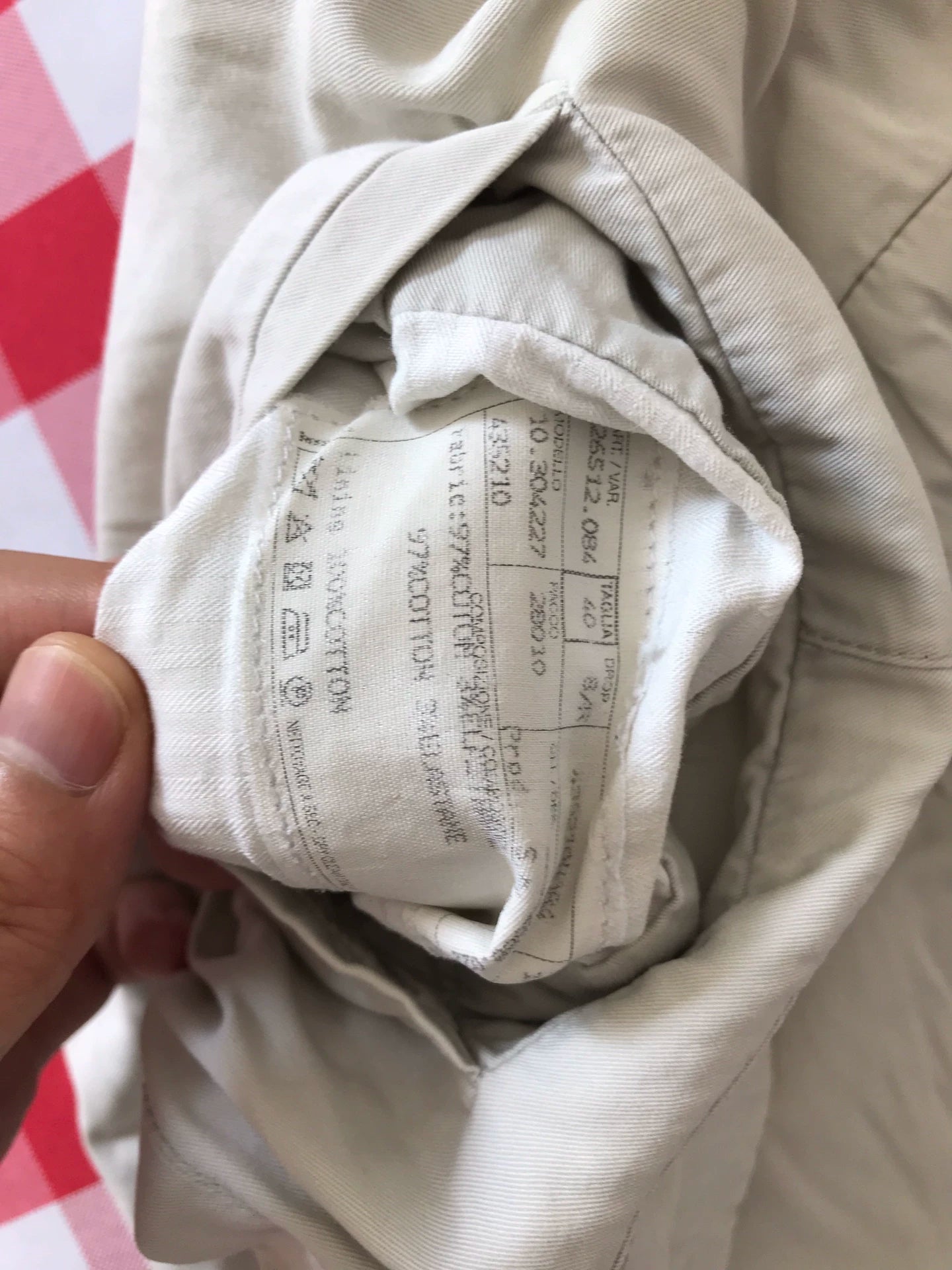 hermes casual pants with minor flaws