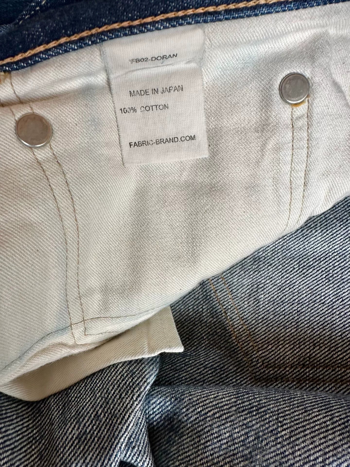 selvage denim pants by brand&co