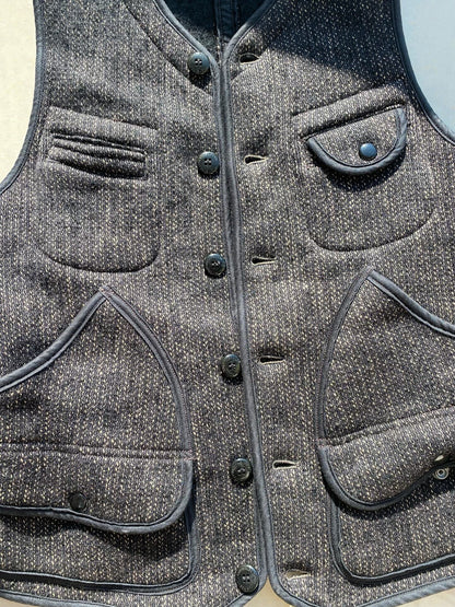 freewheelers vintage wool hunting vest size 36