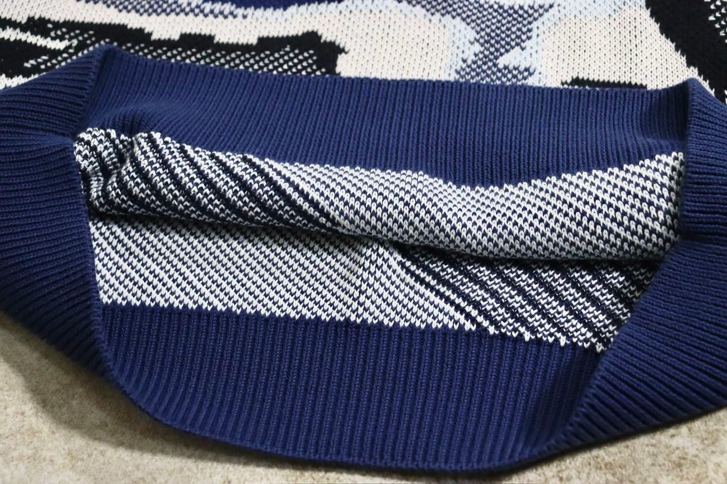 Louis Vuitton Knit Sweater with Ombre Pattern