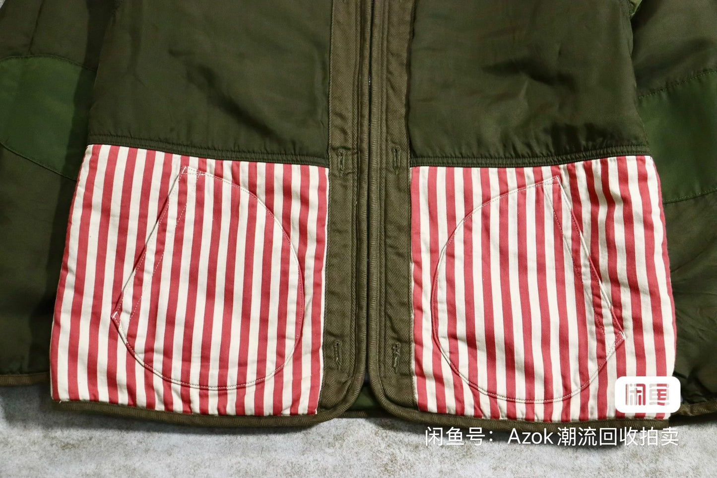 Visvim 20ss Iris Striped Jacket