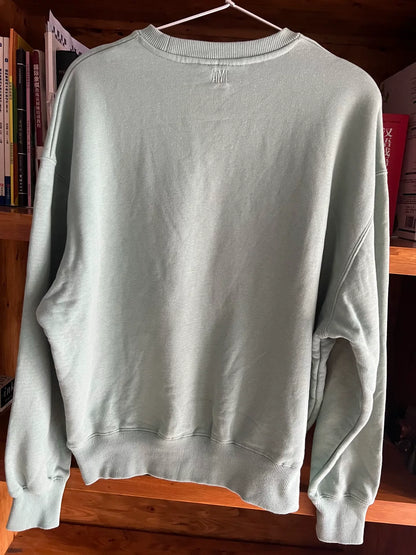 ami yang ming sweatshirt with heart logo