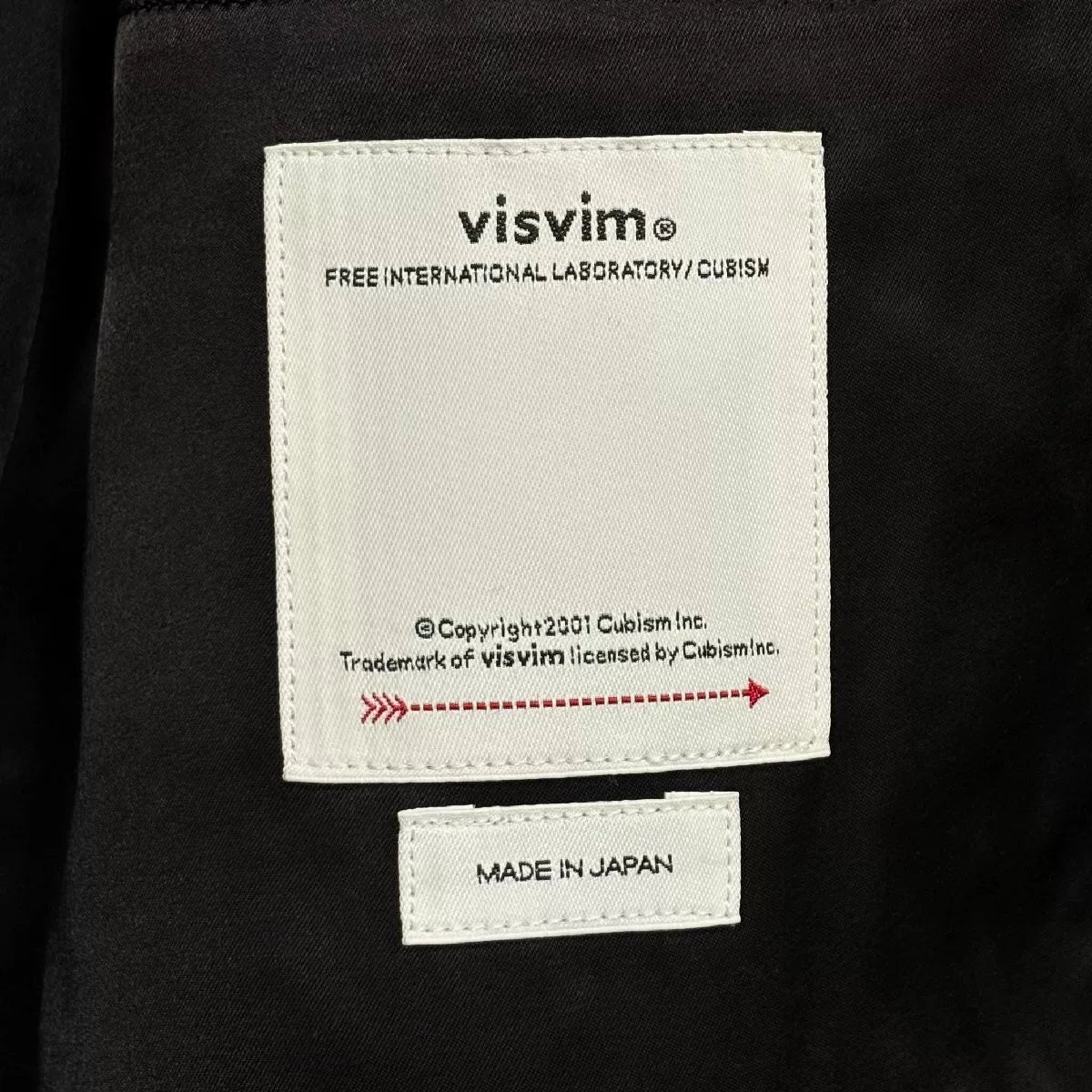 visvim MUFFERAW JKT CUBISM 23AW