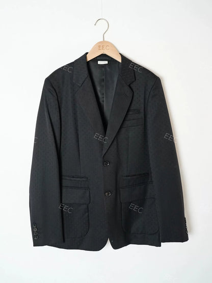 CDG Rei Kawakubo Black Wool Blazer