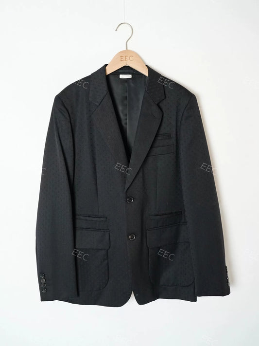 CDG Rei Kawakubo Black Wool Blazer