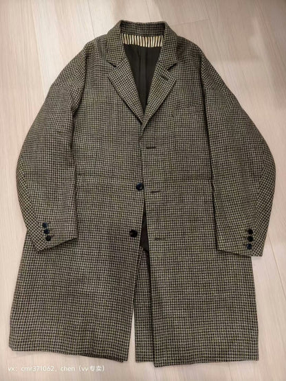 VISVIM 21AW HAMMONS COAT TWEED