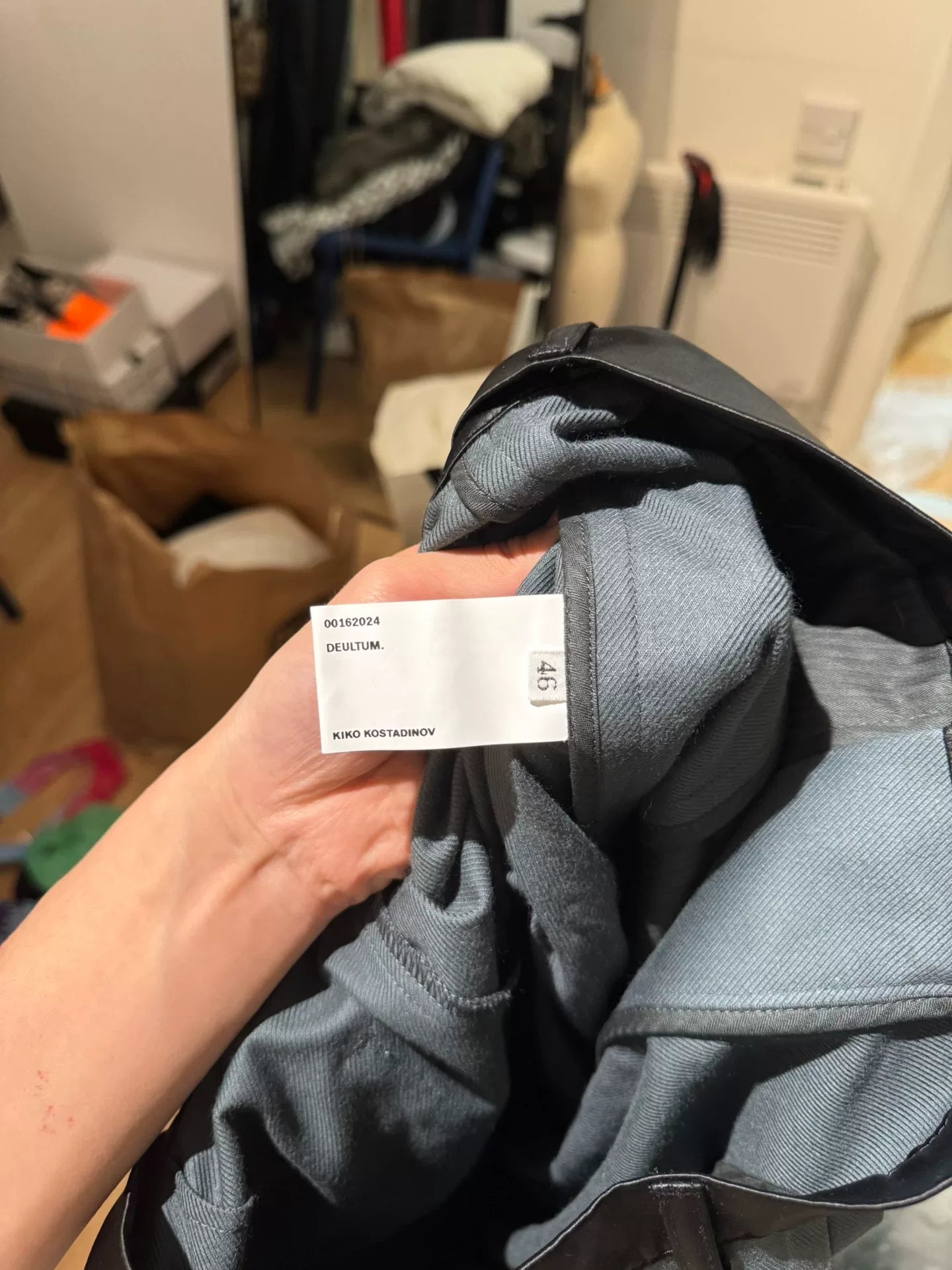 stylish kiko kostadinov ugo side trousers