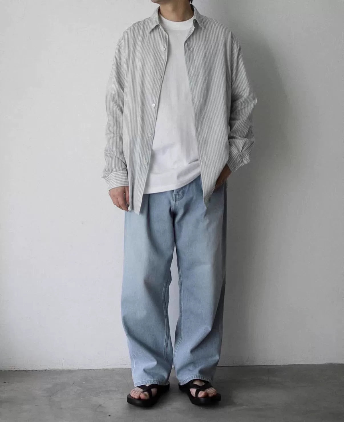 kaptain sunshine organic cotton long sleeve shirt