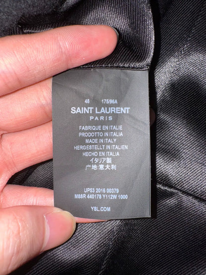 Saint Laurent Double-Breasted Coat