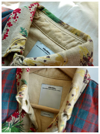 visvim Beige Kerchief Down Jacket