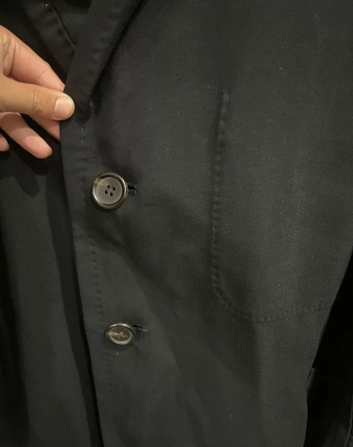 Yohji Yamamoto 94AW Scarf Collar Coat