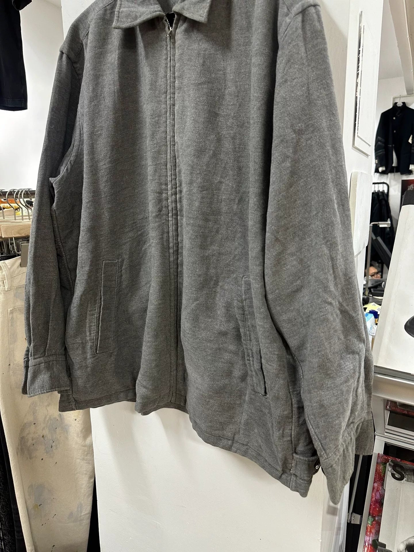 comme des garcons homme oversized long jacket