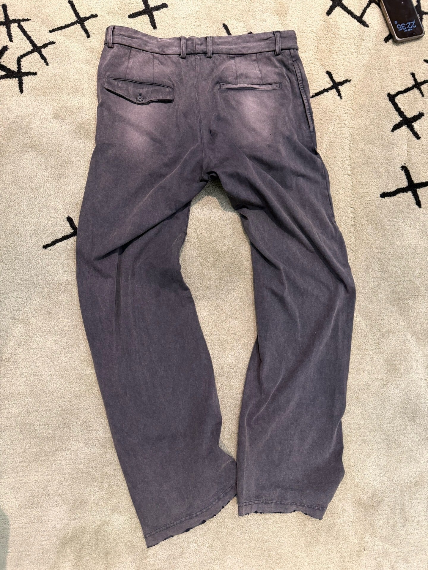 Balenciaga vintage Jersey Black Pants