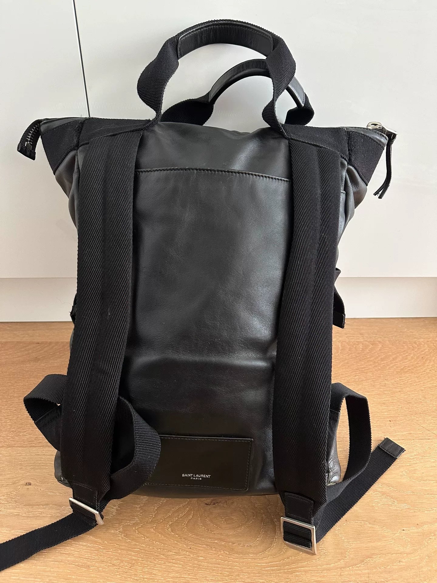 Saint Laurent Rivington Leather Backpack