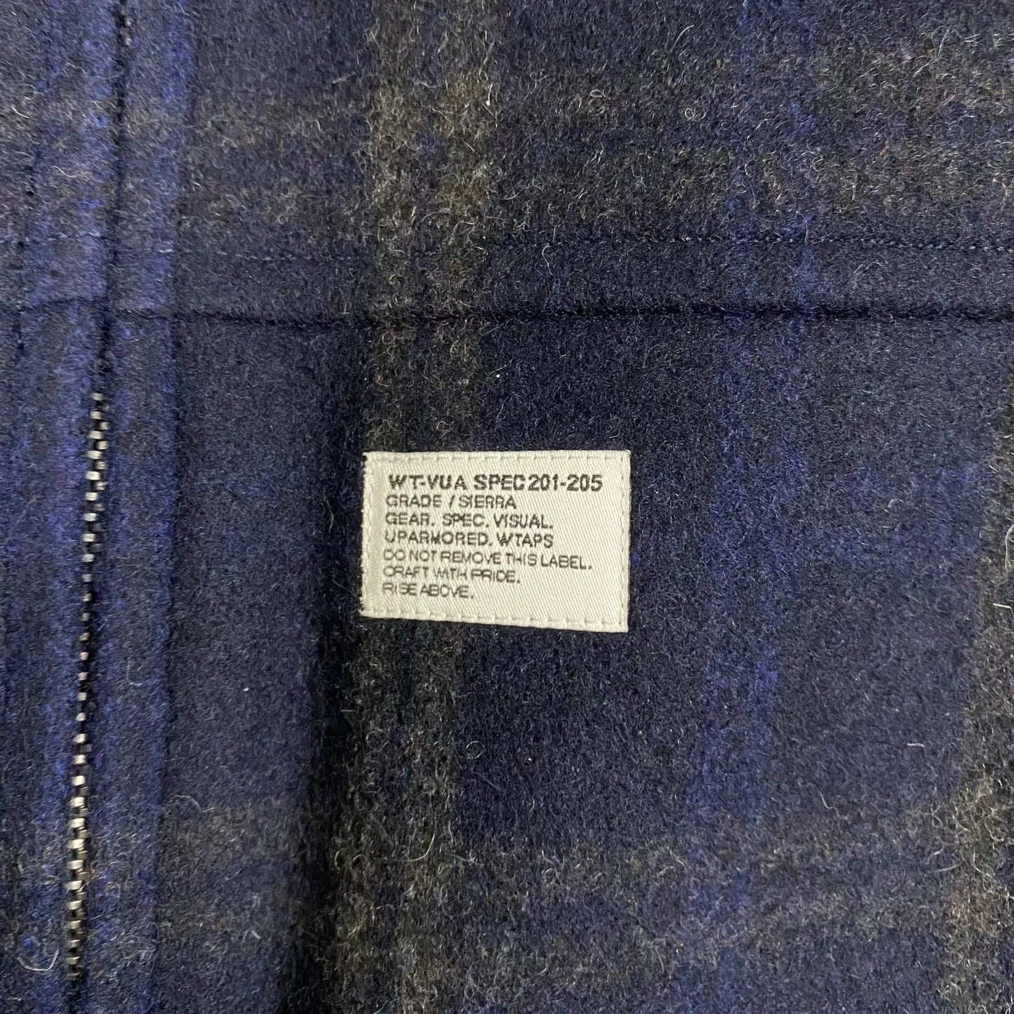 WTAPS 10AW Grease Plaid Jacket