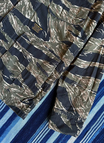 neighborhood camo military-style jacket