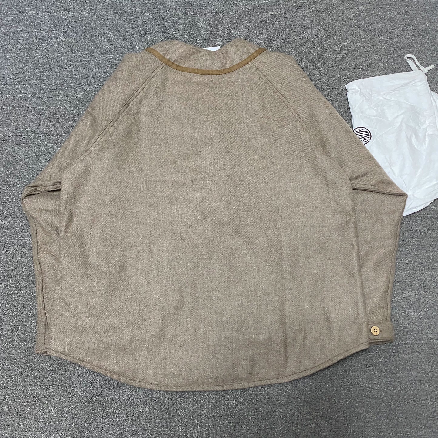MADNESS 23AW Wool Baseball Jacket