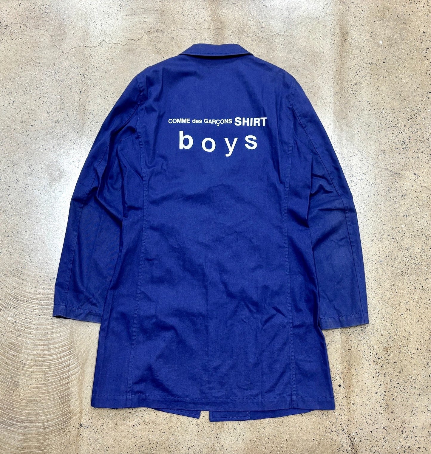 Comme Des Garcons Boys Line Trench Coat
