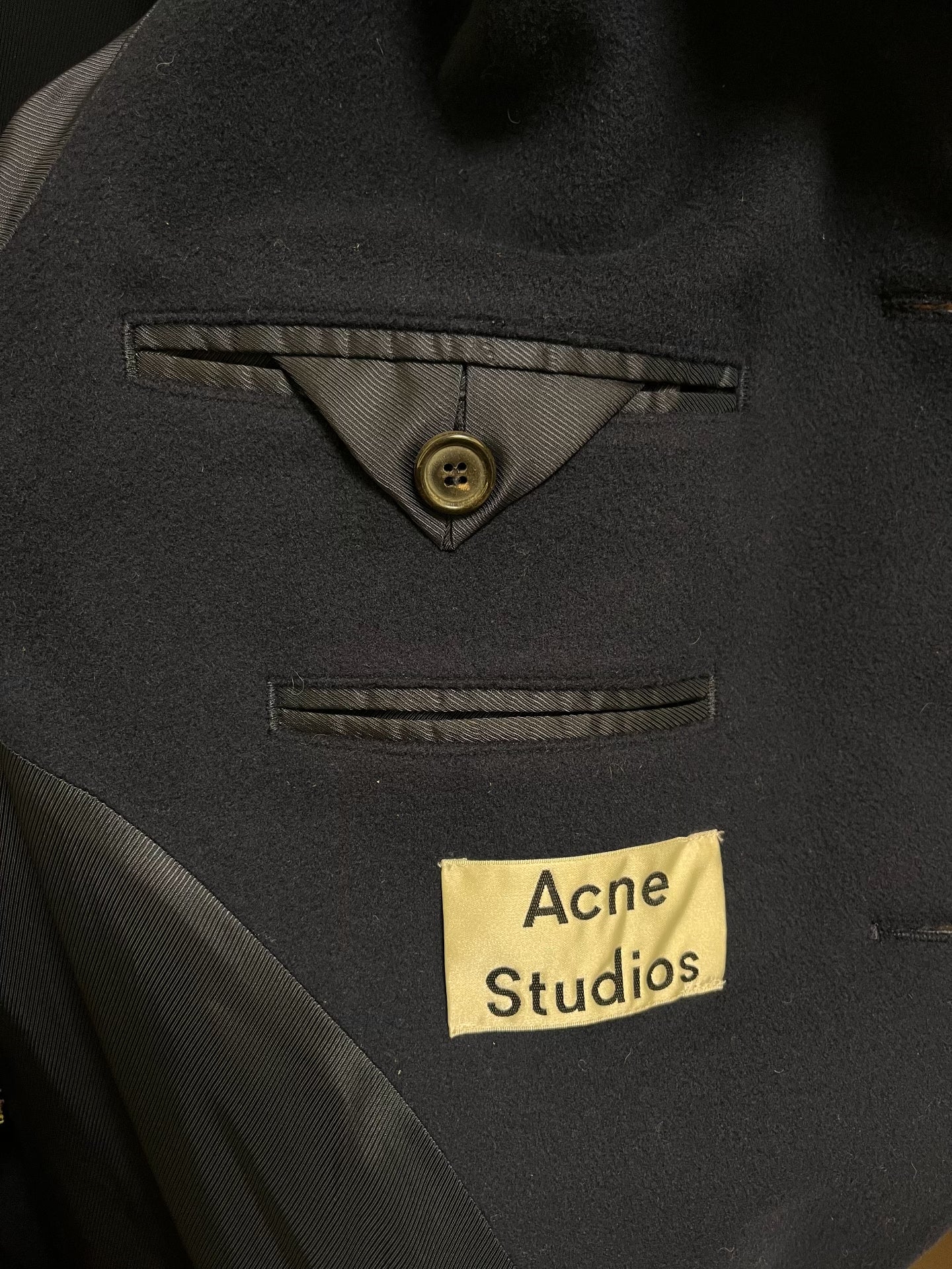 Acne Studios 17FW Wool Coat Kenijima