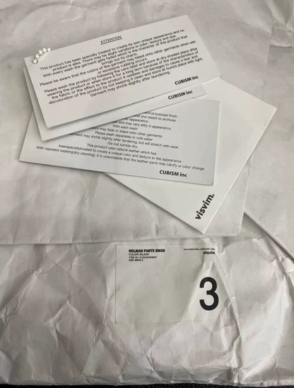 visvim 22ss holman pants in black