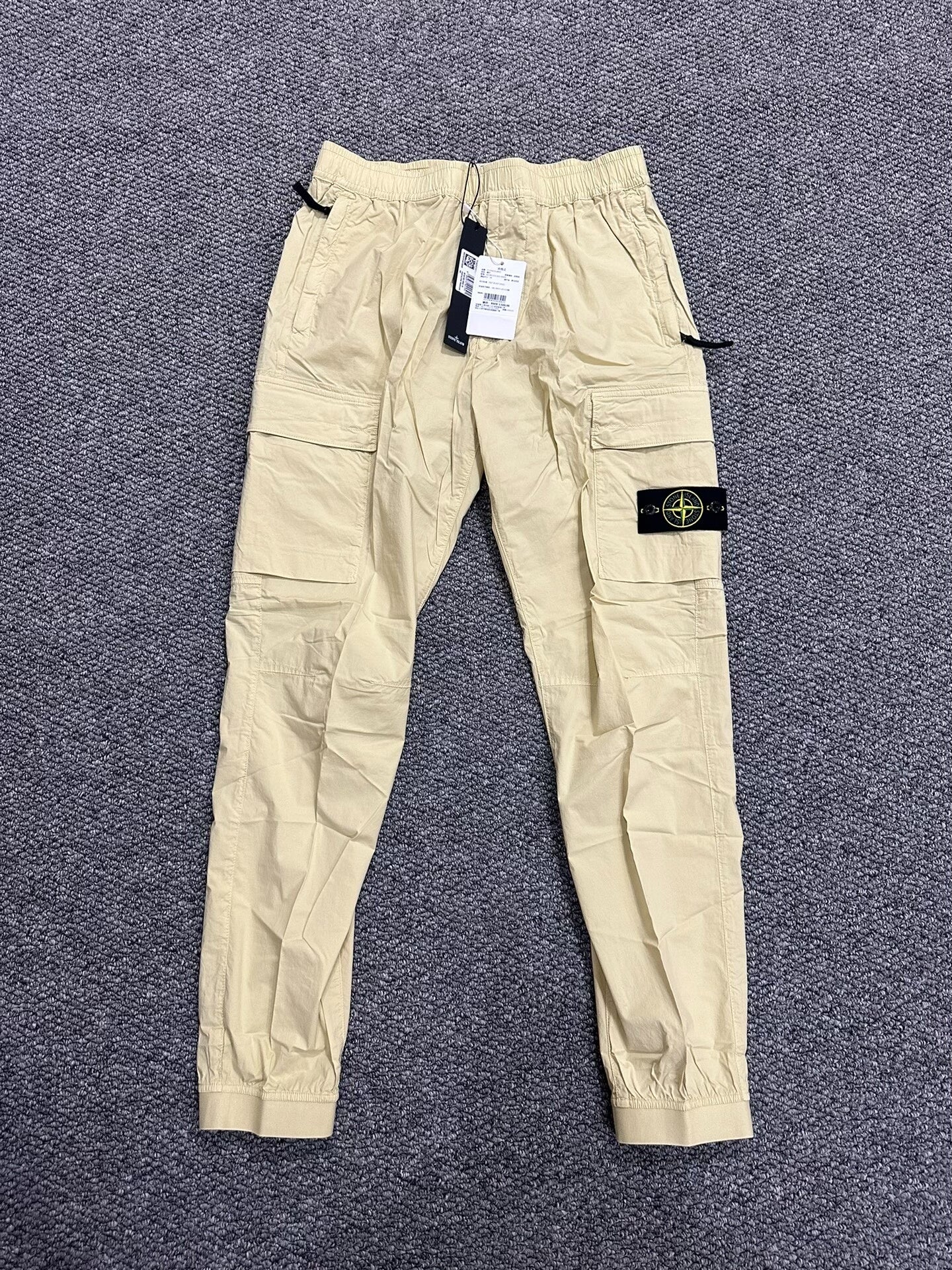 stone island lightweight cargo pants size 34