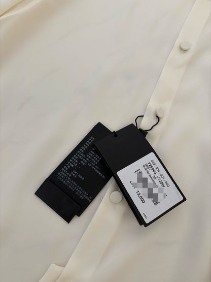 Saint Laurent Men's Beige Silk Shirt