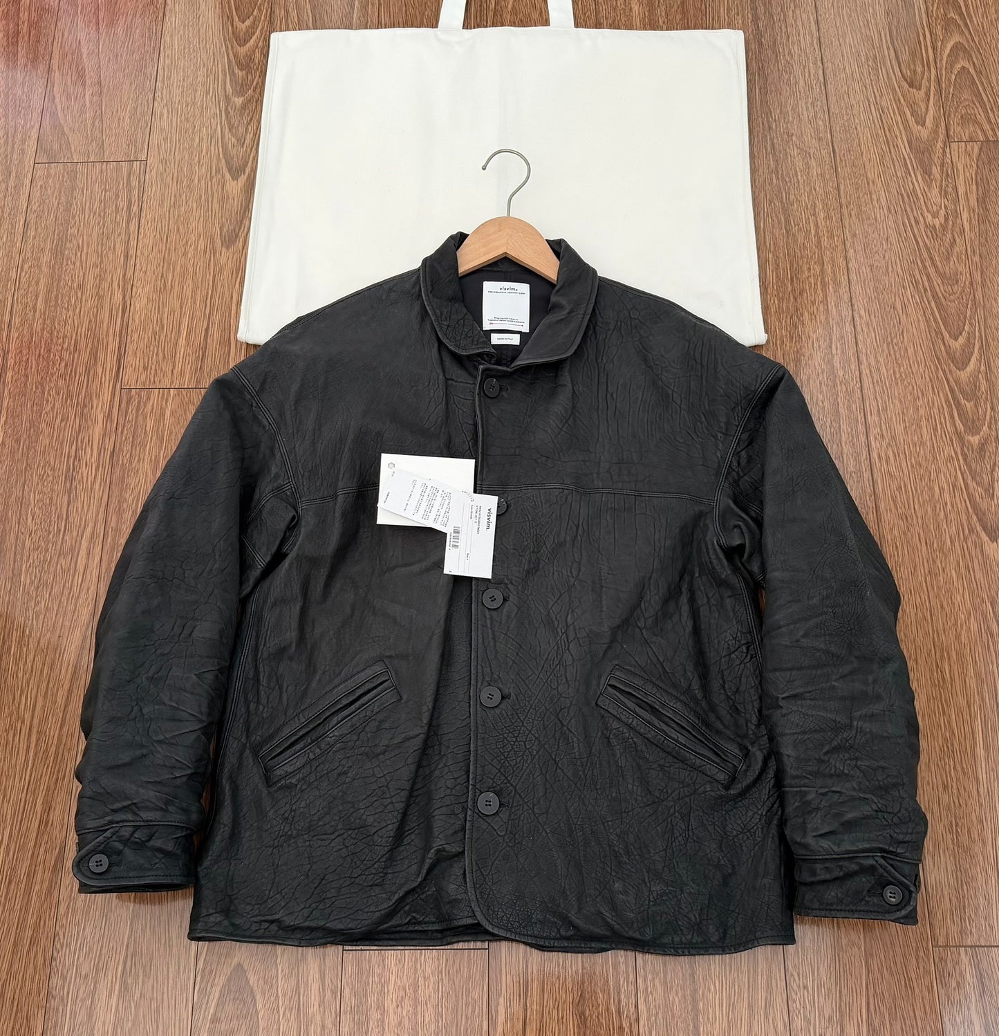 VISVIM 26SS ETON JKT Horsehide