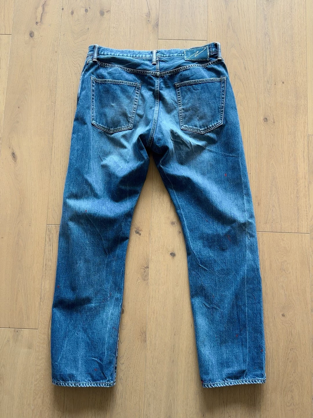 visvim dry10 blue denim jeans