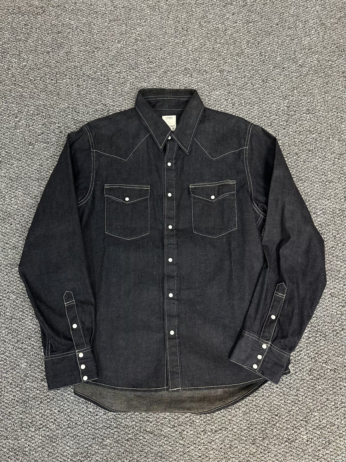 visvim mud overdye shirt
