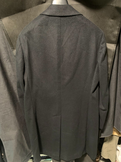 black cashmere wool blend coat size 46