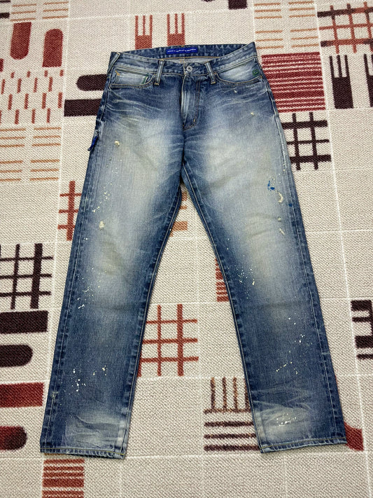 Vanquish & Fragment Distressed Denim Jeans