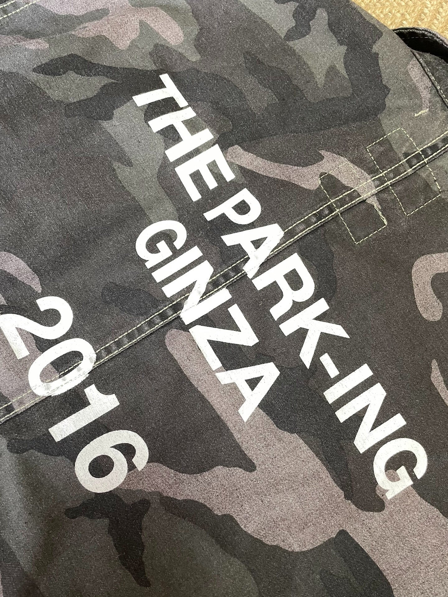 WTAPS Park-Ing Jacket Camouflage Design