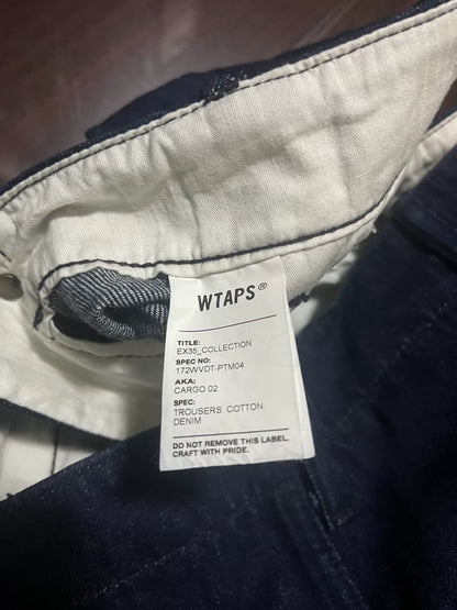 WTAPS 17AW Cargo Denim Military Pants