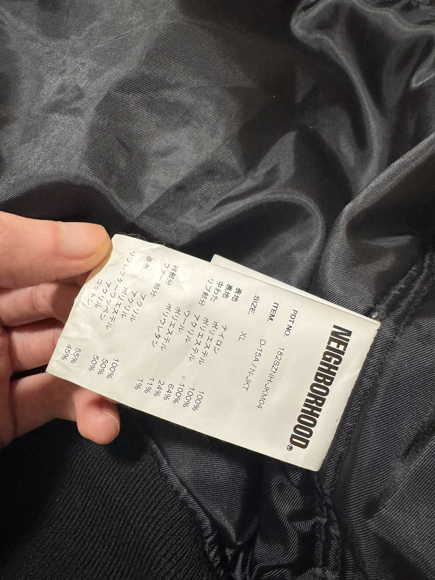 Neighborhood 18AW Fur Collar Jacket