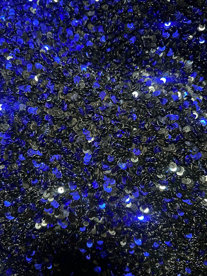 Saint Laurent Black Blue Gradient Jacket