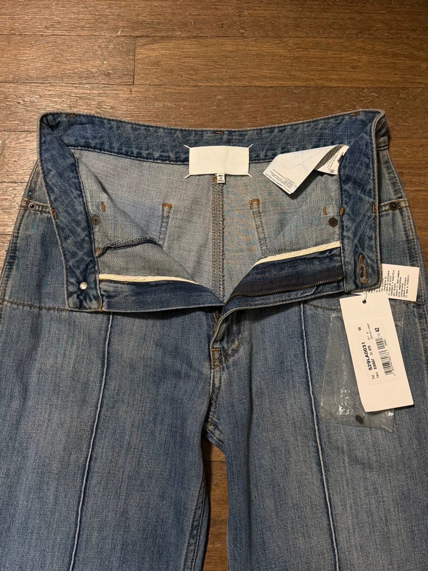 Maison Margiela Deconstructed Denim Pants
