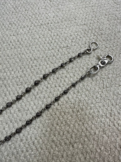 Chrome Hearts Cross Ball Lobster Clasp Chain