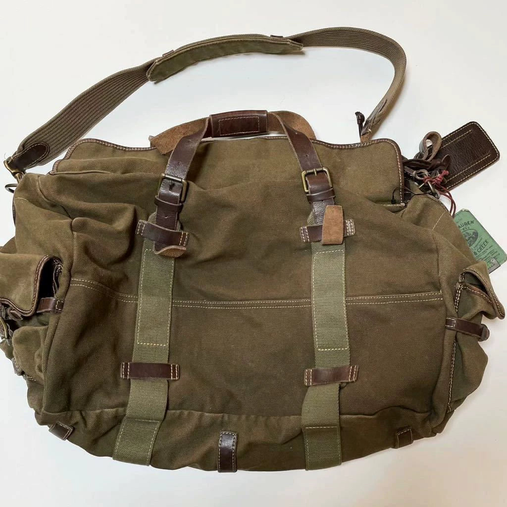 Ralph Lauren Military Style Boston Bag