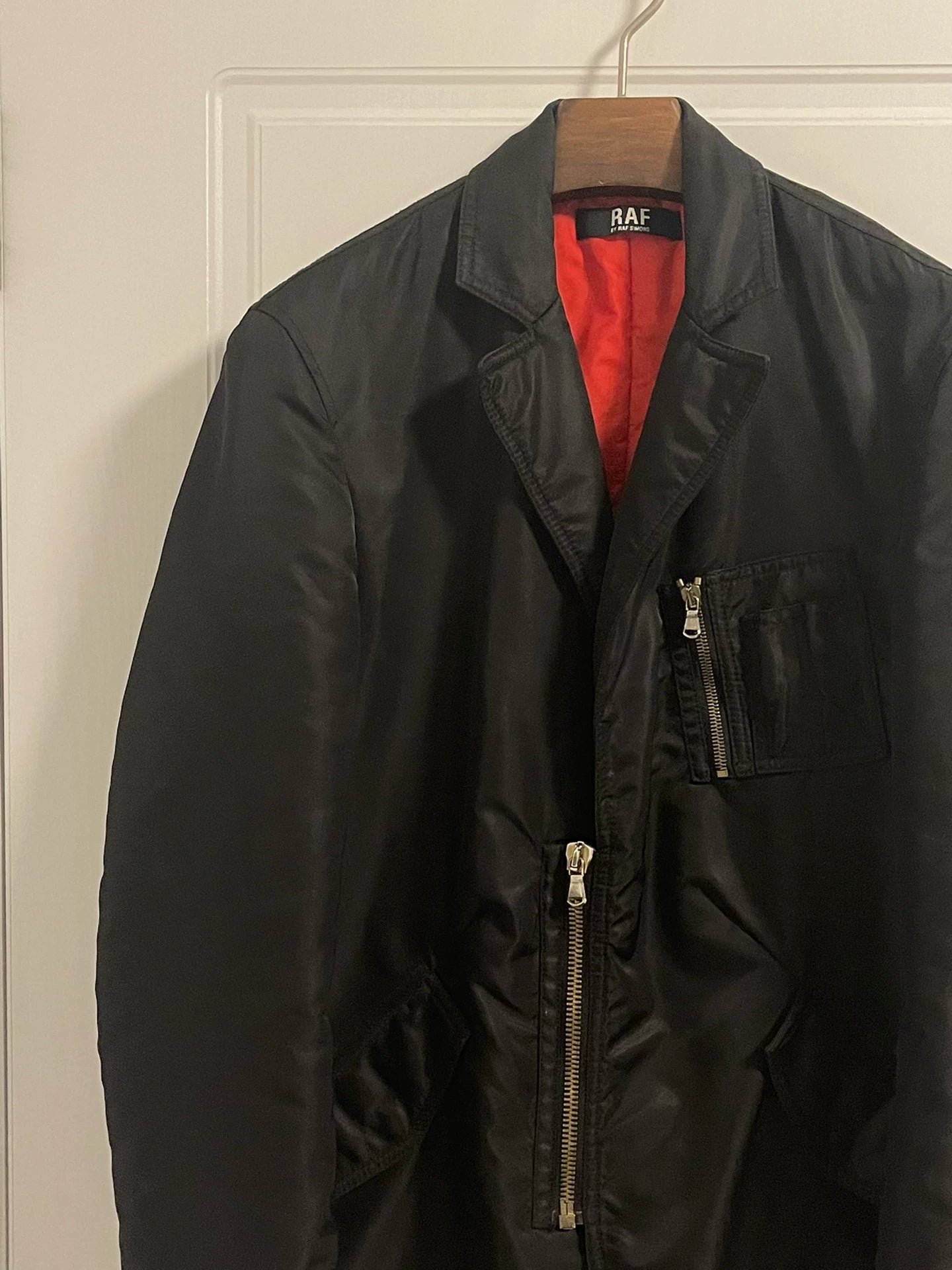 Raf Simons Urban Wasteland Zip Cotton Suit