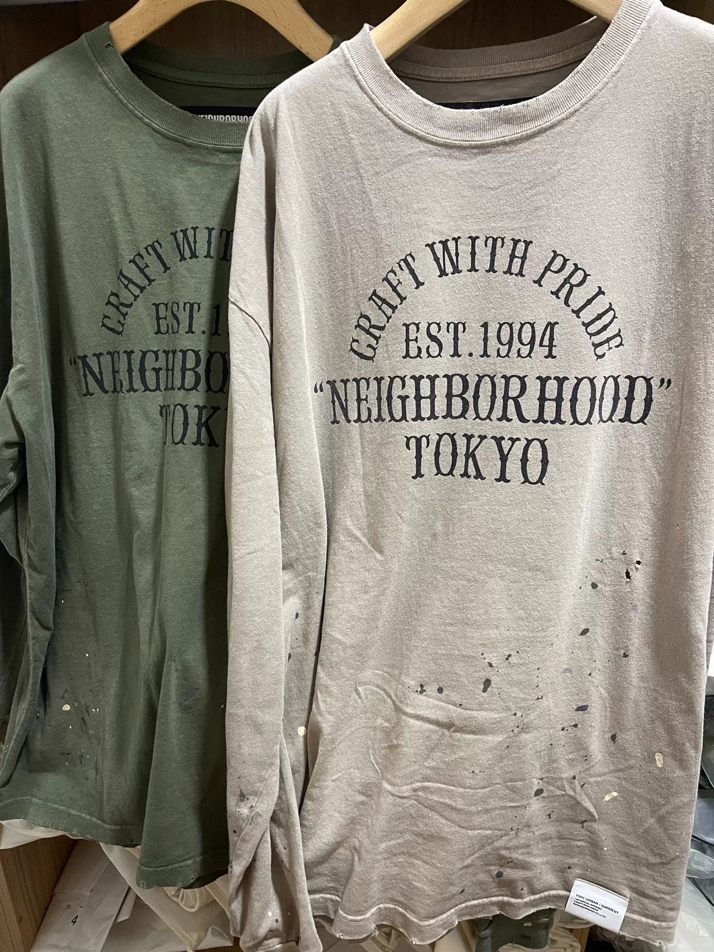 NEIGHBORHOOD Damage Crewneck T-Shirt
