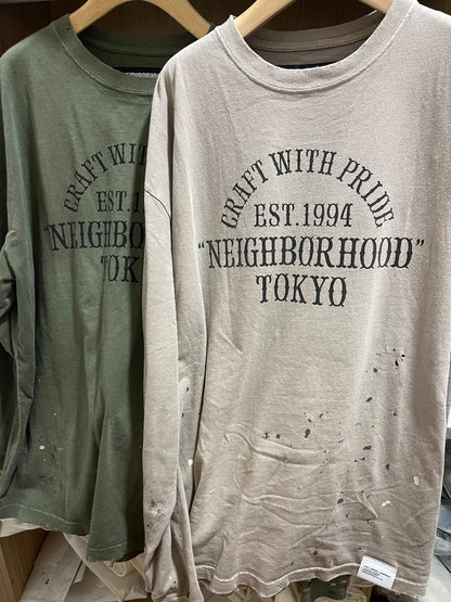 NEIGHBORHOOD Damage Crewneck T-Shirt