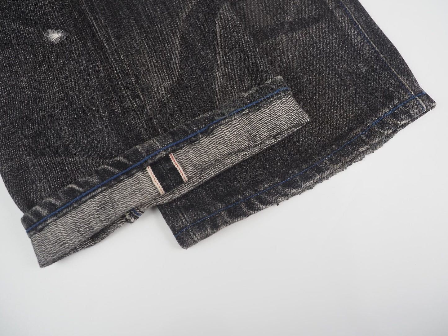 Neighborhood Beaded Savage Narrow Denim Black