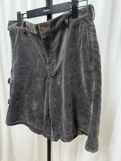 comme des garcons homme plus corduroy shorts