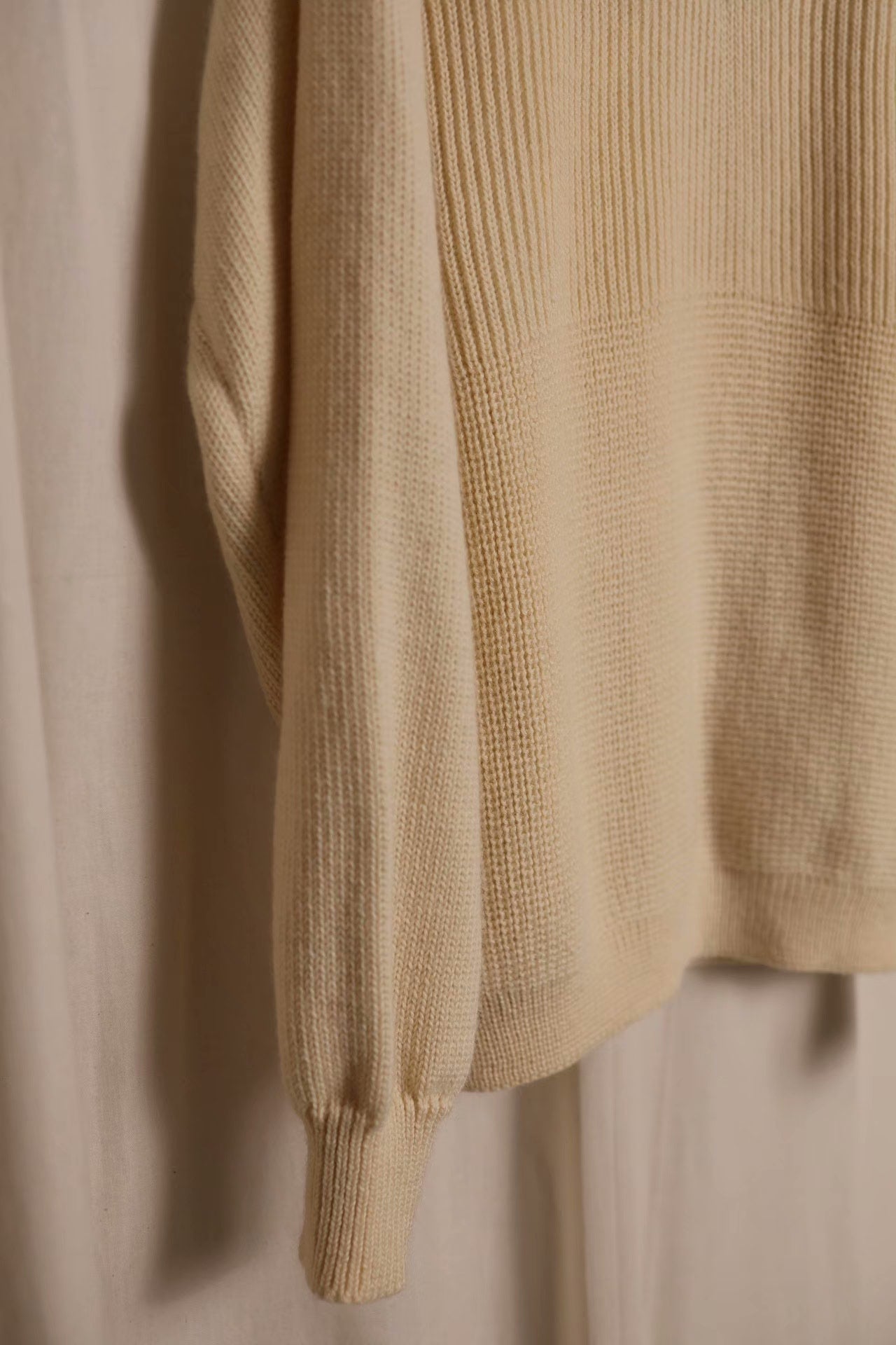 Y's by Yohji Yamamoto 1980s V-neck Sweater