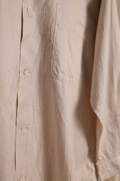 Y's for Men Yohji Checkered Oversized Shirt
