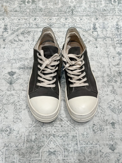 Rick Owens x Converse Gray Canvas Low Top