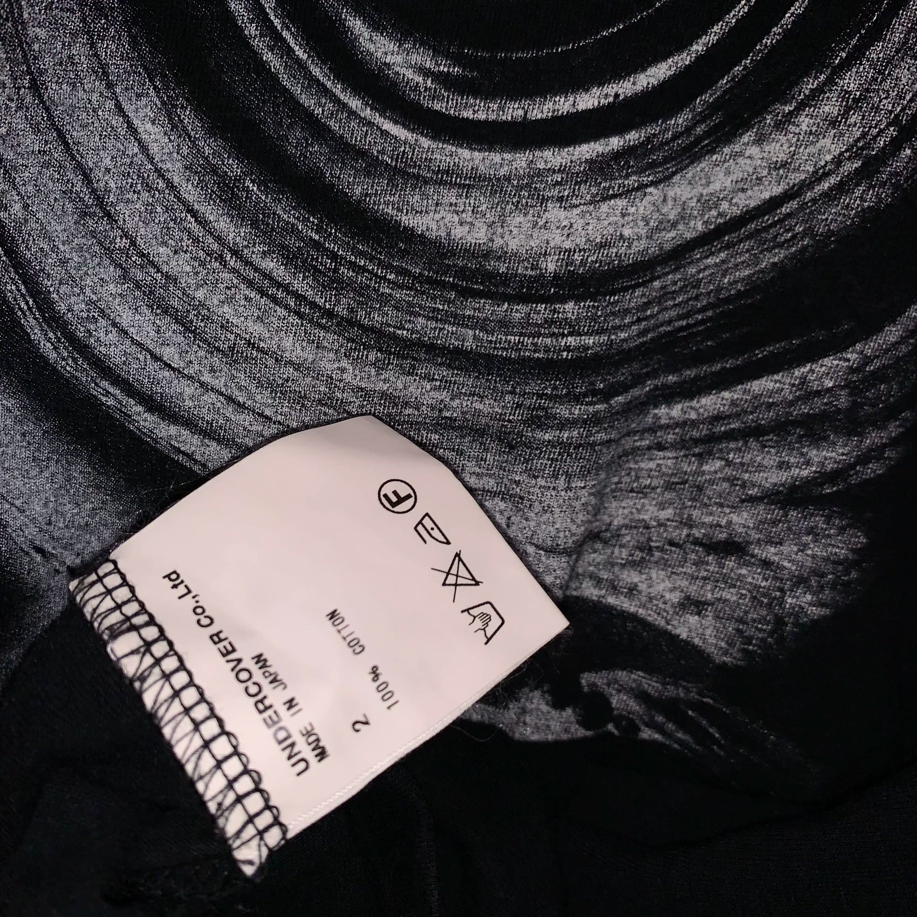Undercover Swirl Portrait Print Tee