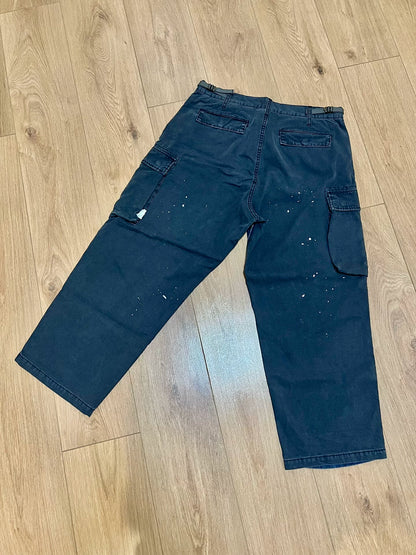 madness denim and ripstop cargo pants